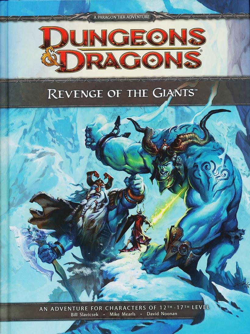 Dungeons & Dragons Revenge of the Giants: Roleplaying Game Adventure (D&d Adventure) Leisure & Fun