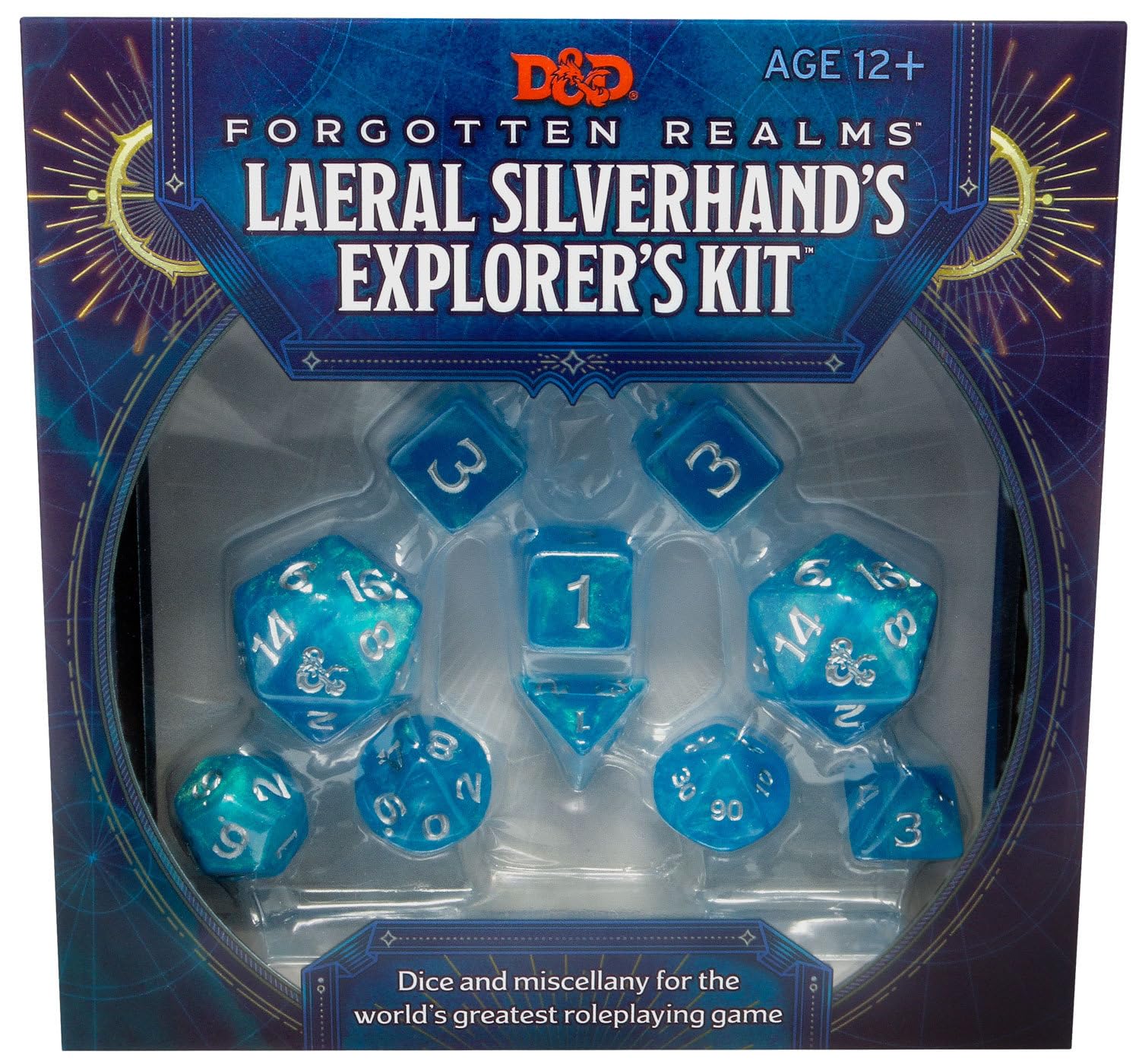 D&d Forgotten Realms Laeral Silverhand's Explorer's Kit (D&d Tabletop Roleplaying Game Accessories) Board Games