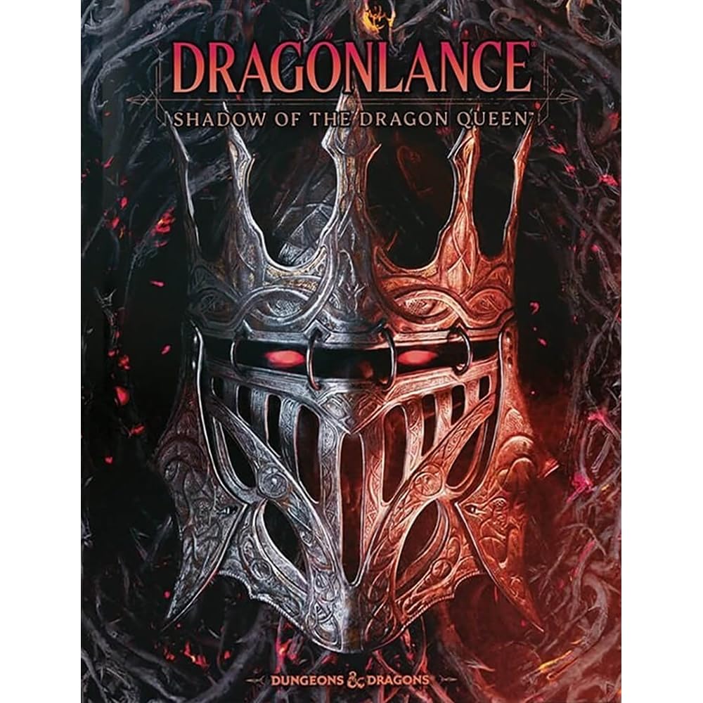 Dungeons & Dragons Dragonlance RPG: Shadow of The Dragon Queen Alternate Hard Cover book