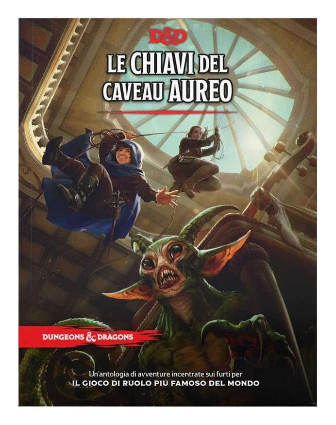 Dungeons & Dragons RPG aventure Le Chiavi del Caveau Aureo *ITALIEN* Books