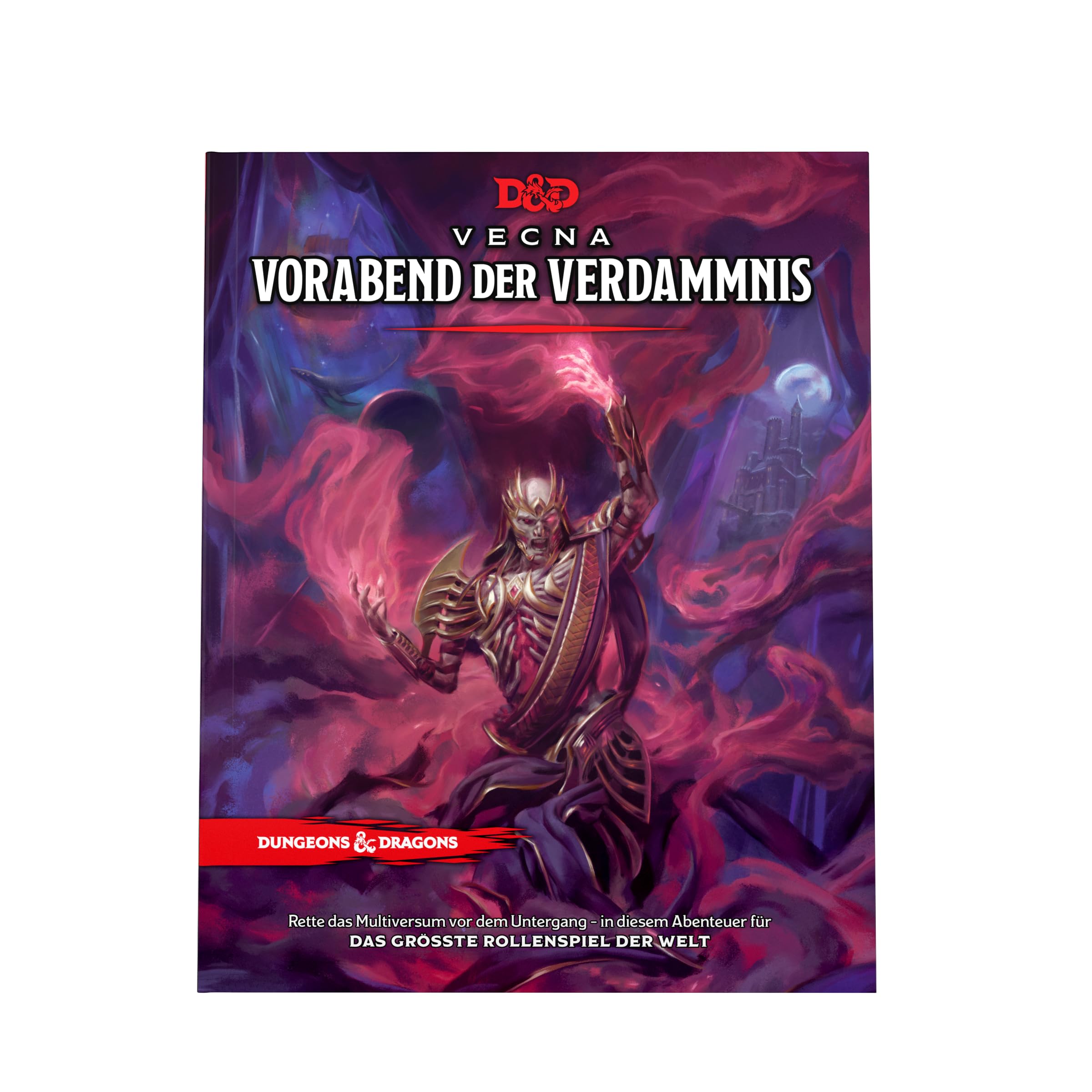Dungeons & Dragons – Vecna Vorabend der Verdammnis | D&D-Kampagne für die Stufen 10-20 | RPG-Abenteuerbuch (Deutsche Version) Leisure & Fun