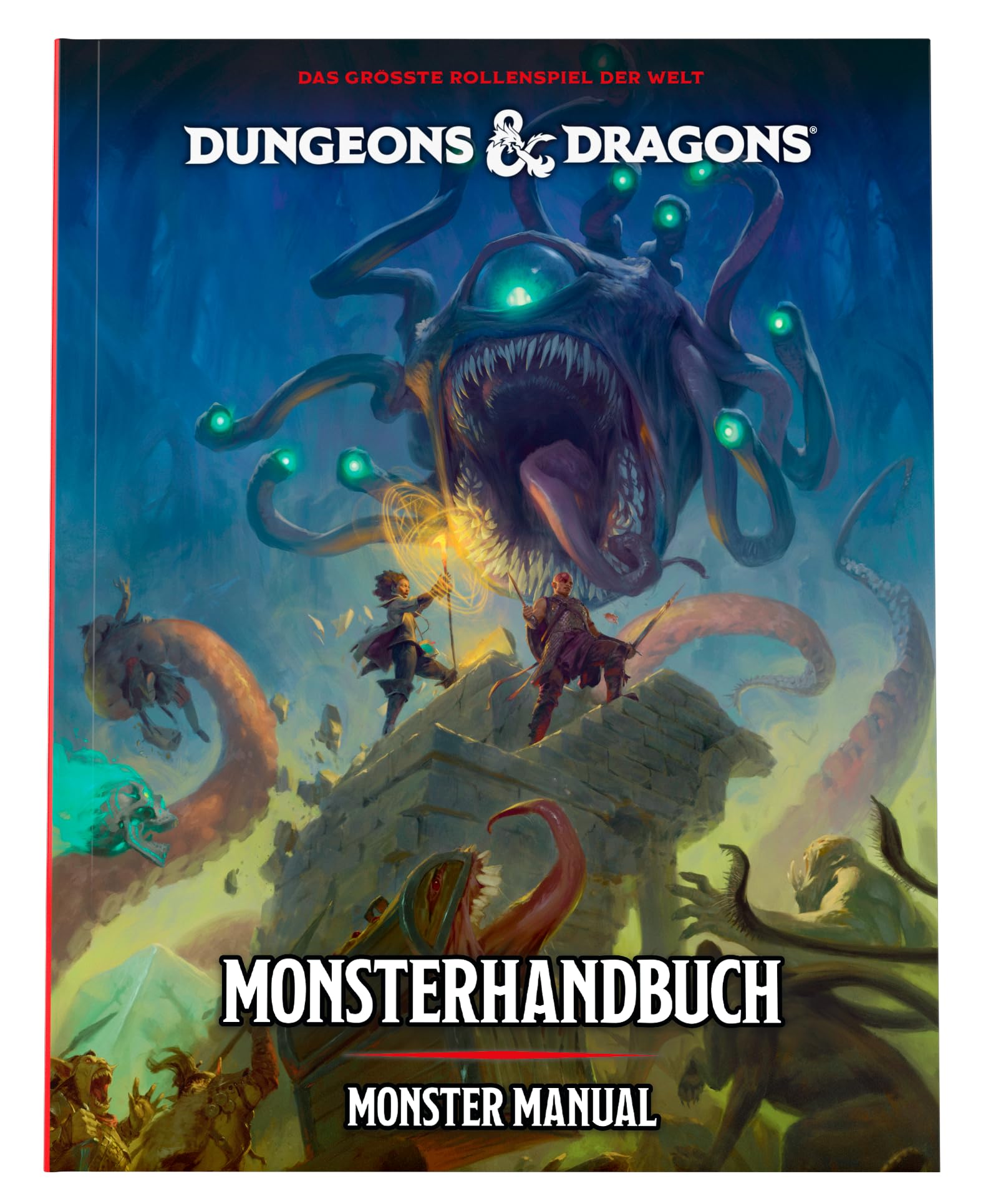 2024 Monster Manual (Dungeons & Dragons Core Rulebook) (Deutsche Version) Leisure & Fun