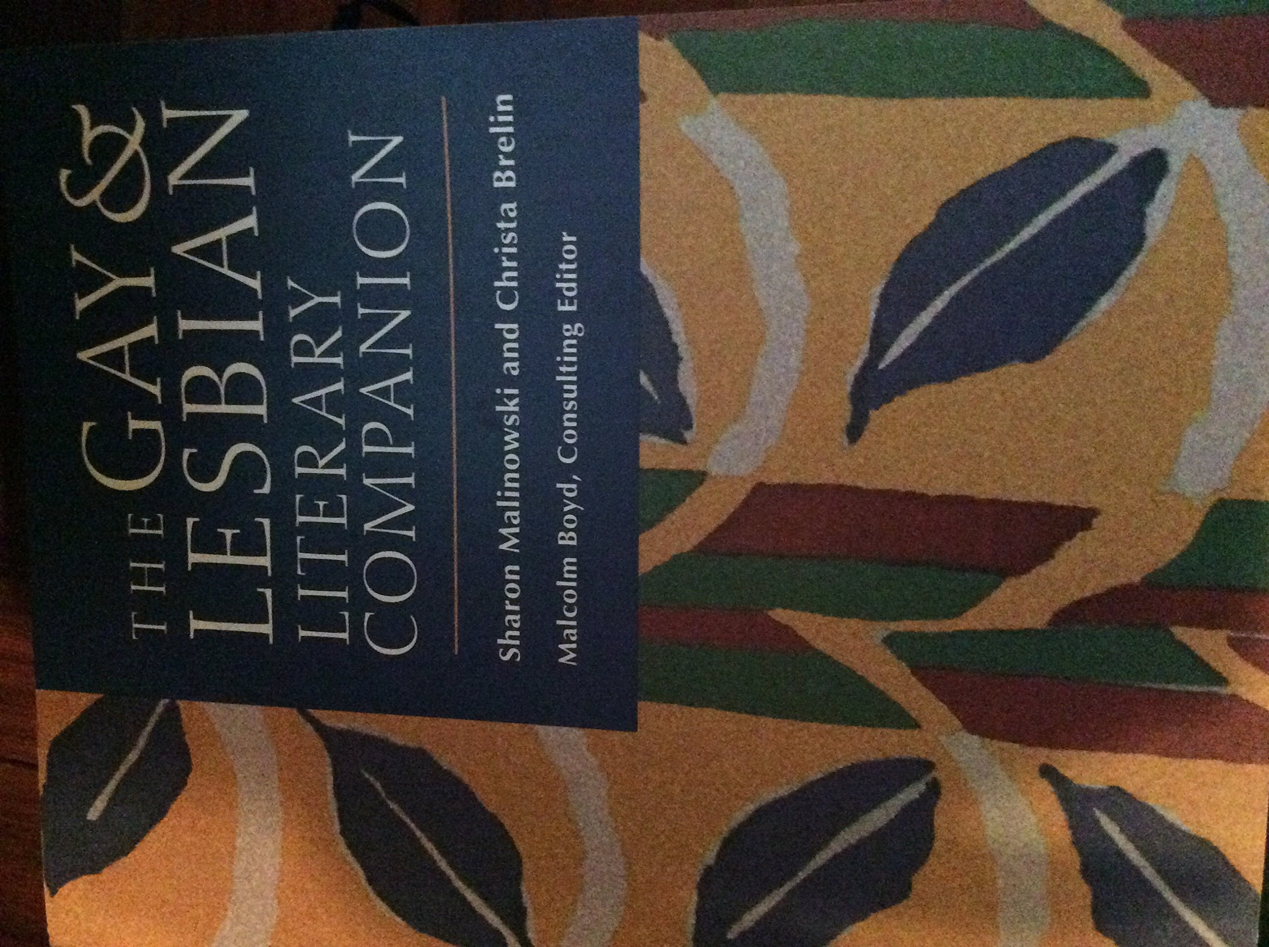 The Gay & Lesbian Literary Companion Books