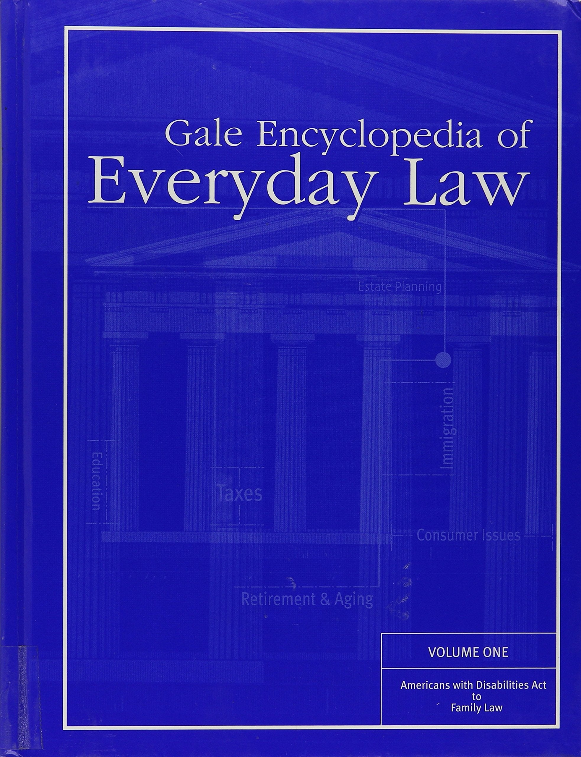 Gale Encyclopedia of Everyday Law book