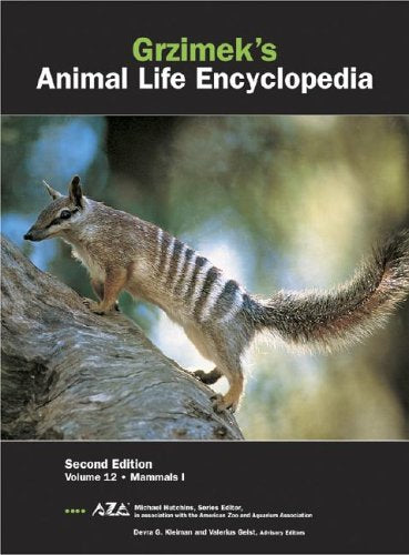 Grzimeks Animal Life Encyclopedia: Mammals Mathematics