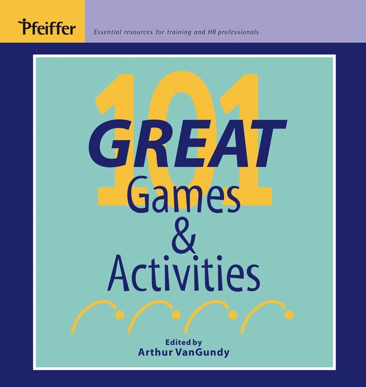 Product Image: 101 Great Games and Activities (Pfeiffer)