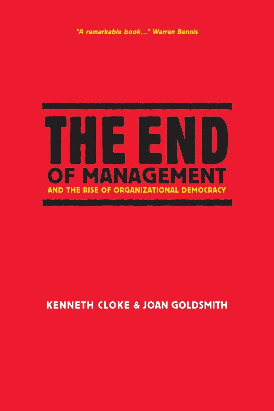 The End of Management and the Rise of Organizational Democracy Law