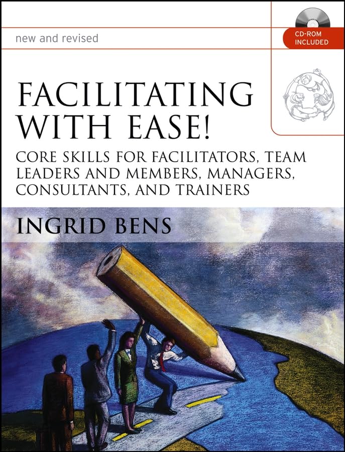 Product Image: Facilitating with Ease!, w. CD-ROM: A Step-by-Step Guidebook with Customizable Worksheets on CD-ROM