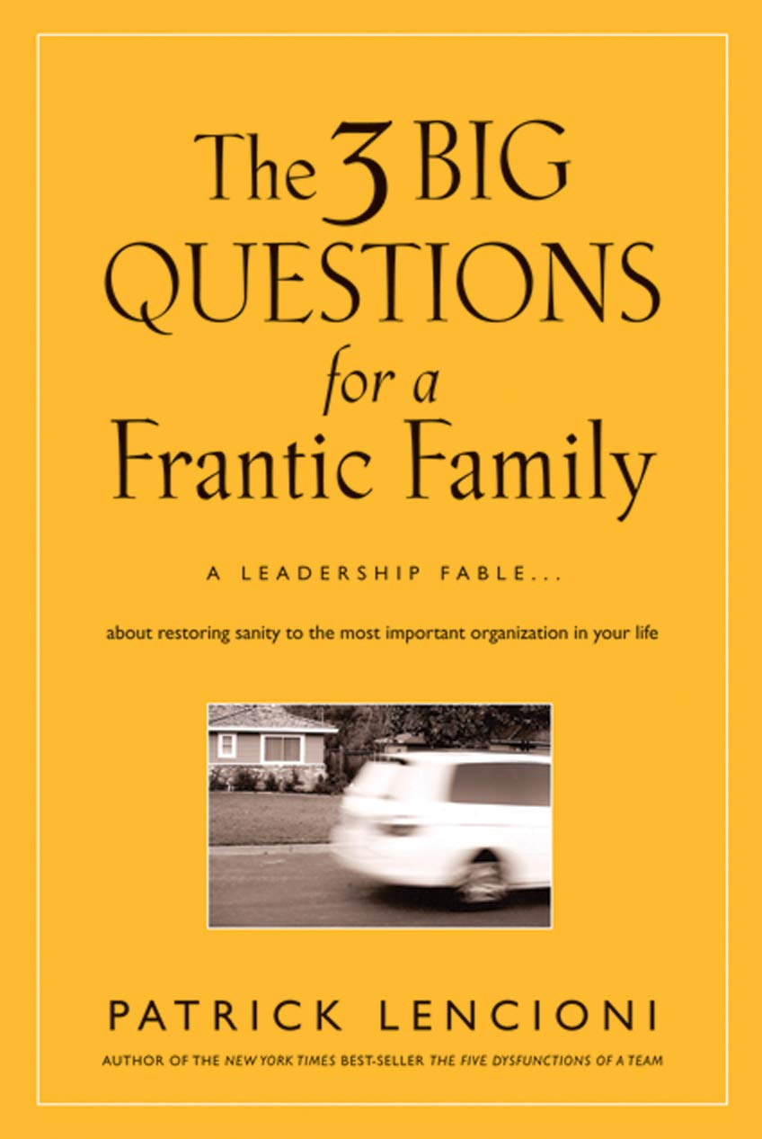 The 3 Big Questions for a Frantic Family Business, Finance & Career