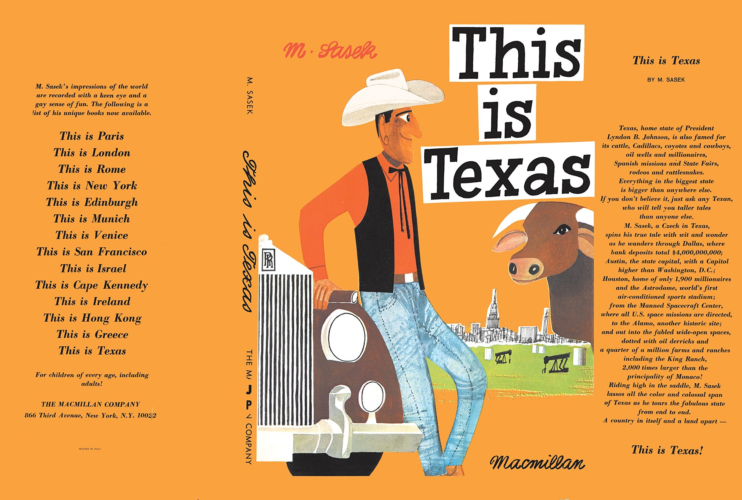 This Is Texas: A Children's Classic Social Sciences
