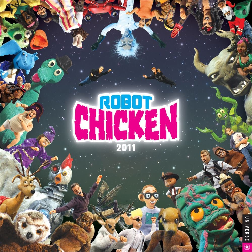 Robot Chicken 2011 Calendar Manga
