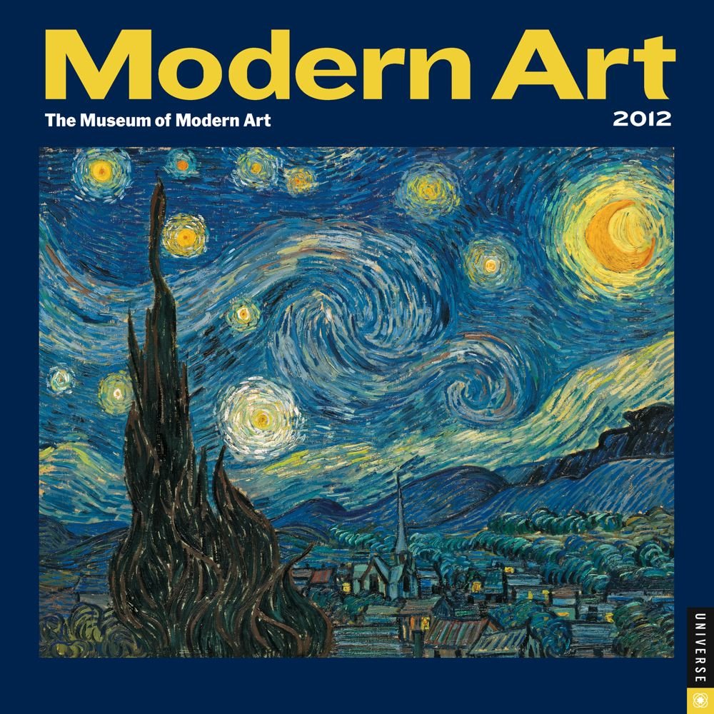 Modern Art: 2012 Mini Wall Calendar Film, Art & Culture