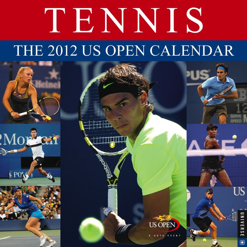 Tennis: The 2012 US Open Calendar: 2012 Wall Calendar Leisure & Fun