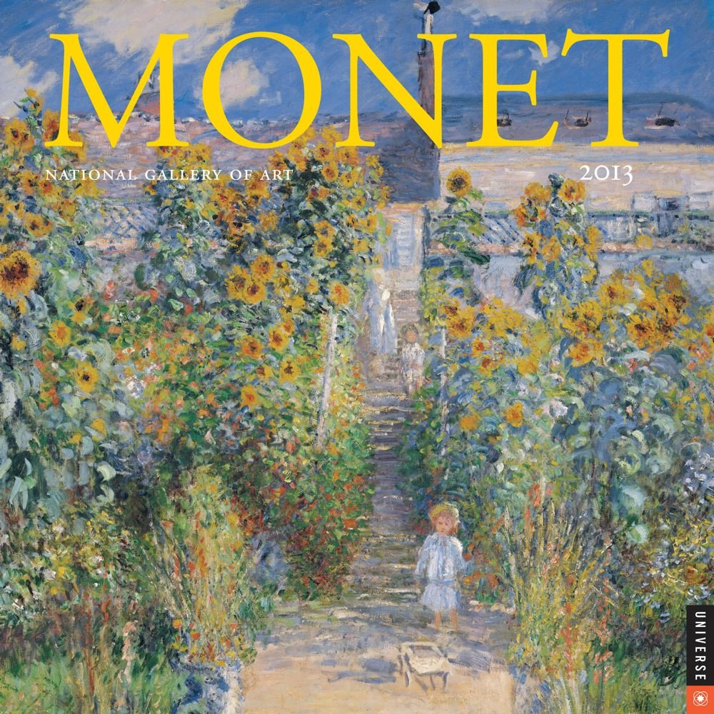 Monet 2013 Wall Calendar Film, Art & Culture