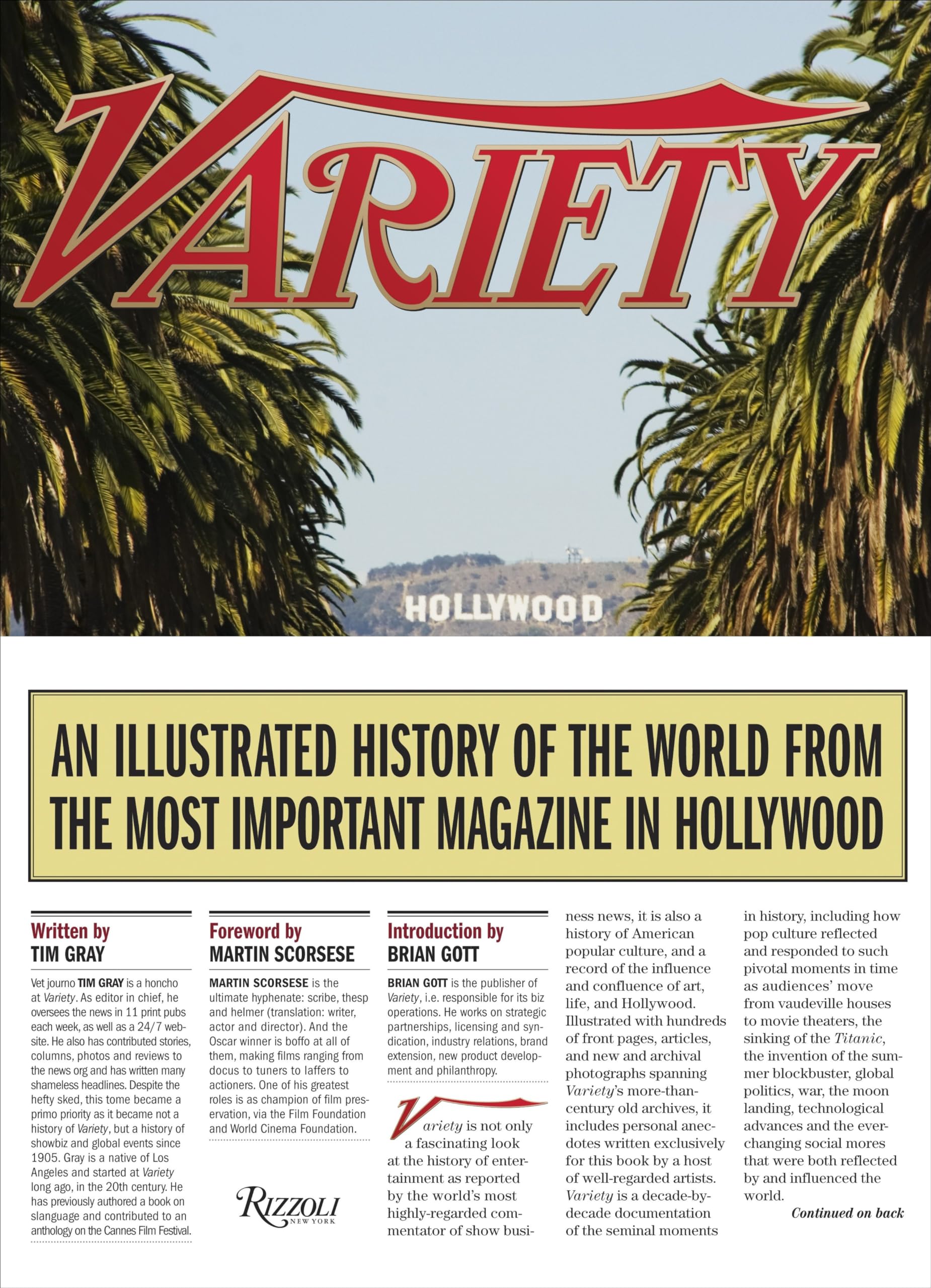 Variety: An Illustrated History of the World from the Most Important Magazine in Hollywood Media & Communication