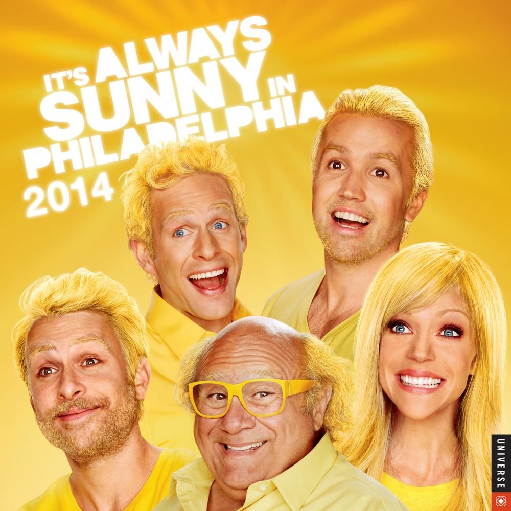 It's Always Sunny in Philadelphia 2014 Wall Calendar Contemporary literature
