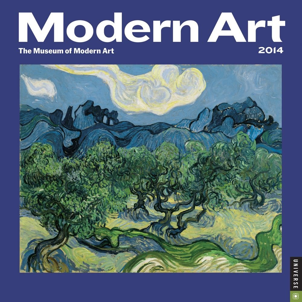 Modern Art 2014 Wall Calendar Film, Art & Culture