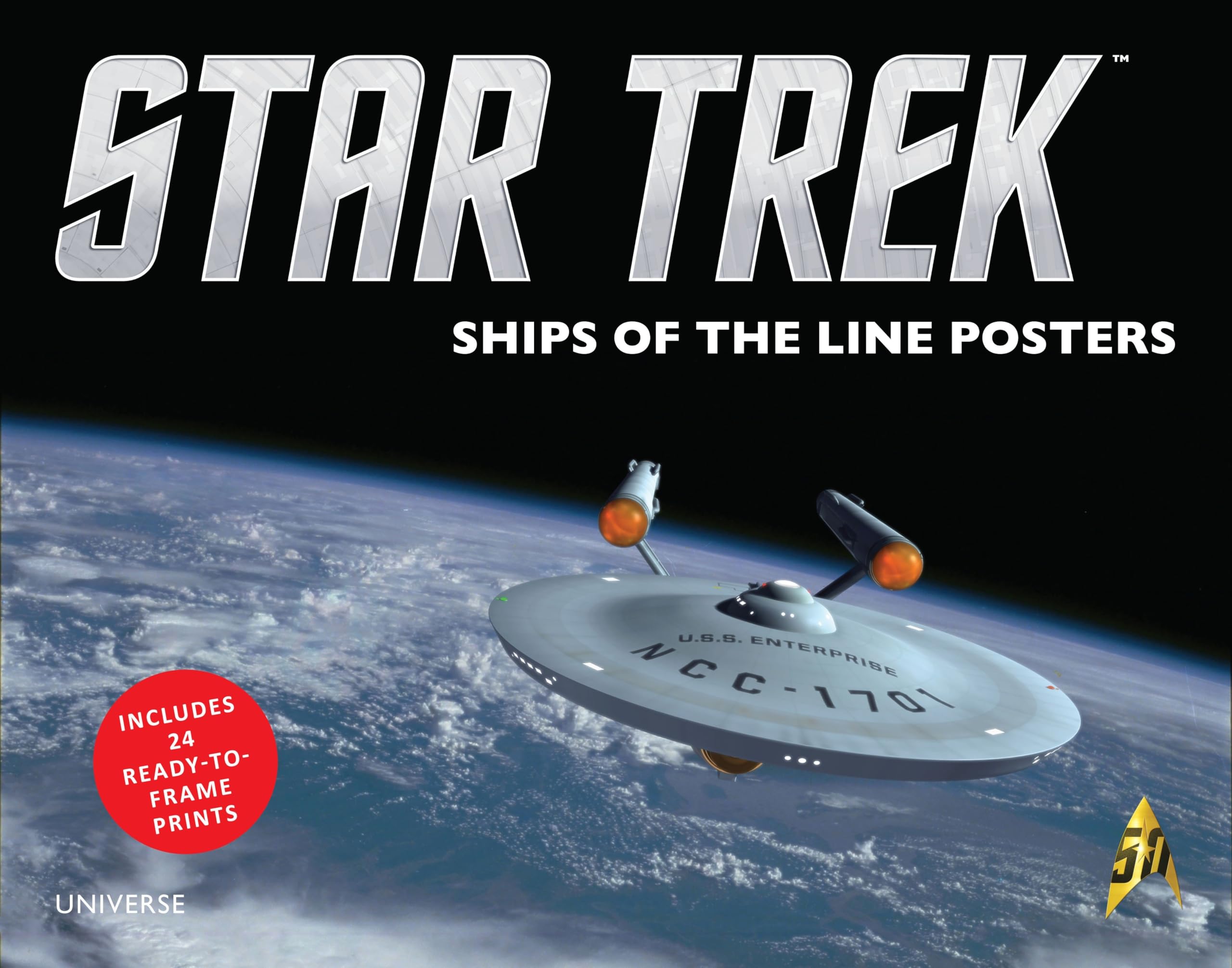 Star Trek: Ships of the Line: Includes 24 Ready-to-Frame Prints Manga