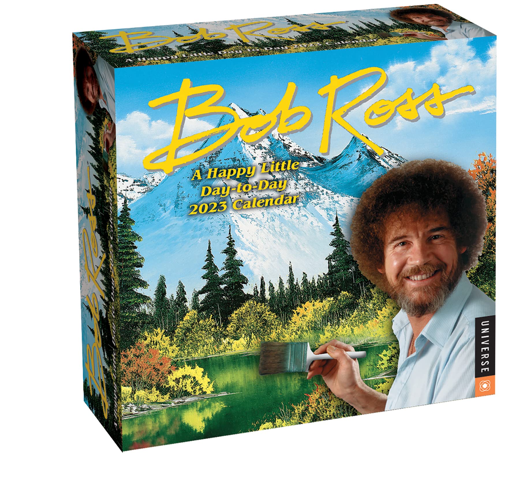 Bob Ross a Happy Little 2023 Calendar Film, Art & Culture