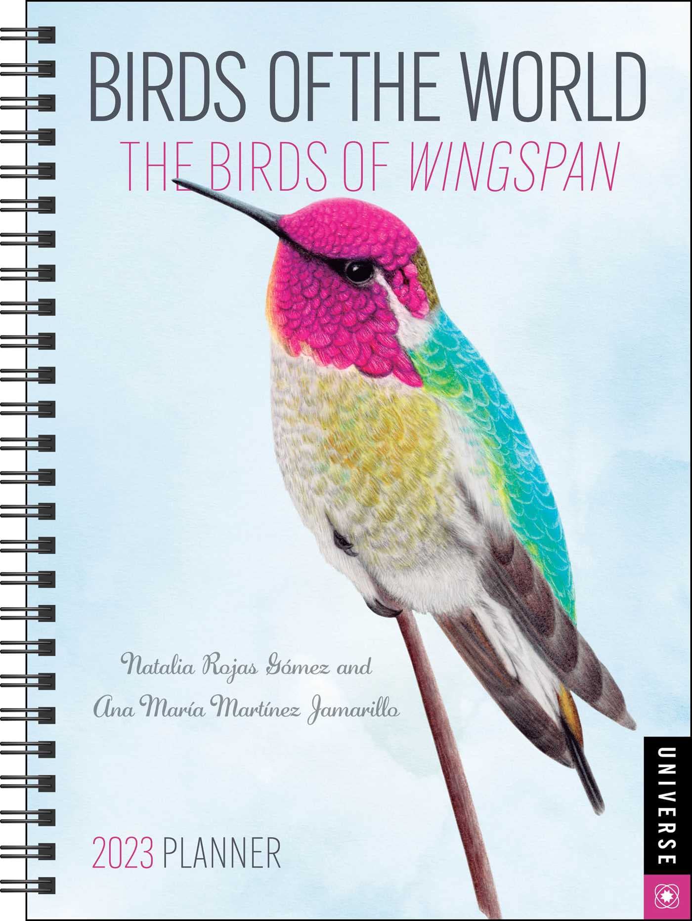 Birds of the World the Birds of Wingspan 2023 Planner Calendar Mathematics