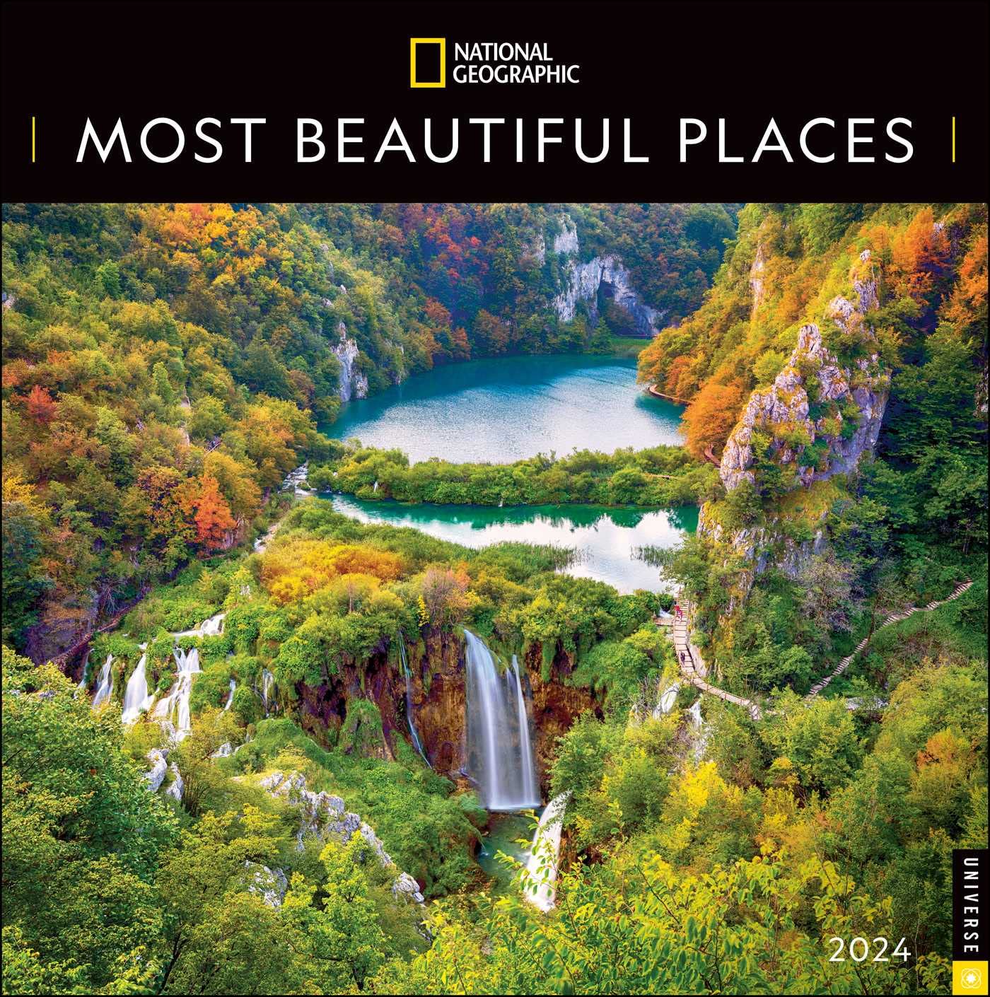 National Geographic Most Beautiful Places 2024 Calendar Travel