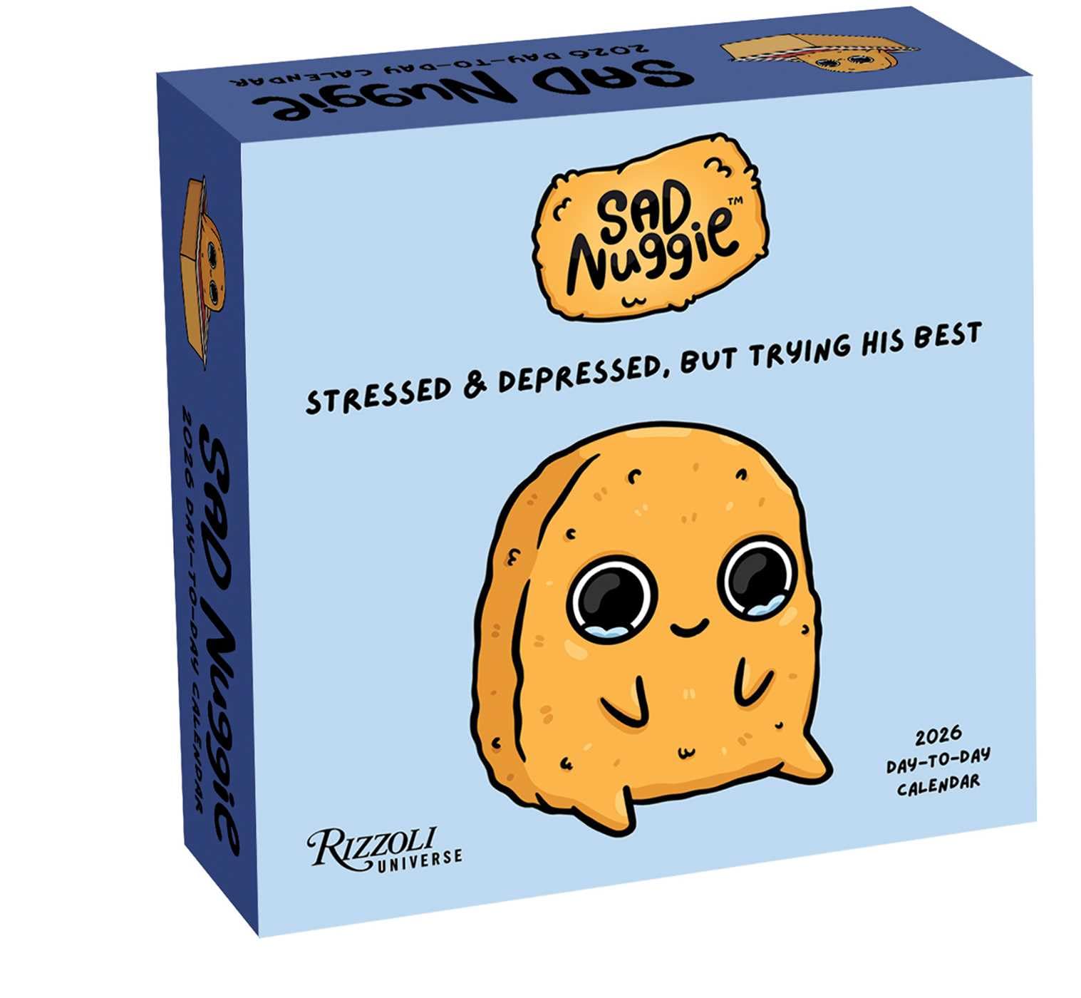 Sad Nuggie 2026 Day-to-Day Calendar: Stressed & Depressed, But Trying His Best Health, Nutrition & Fitness