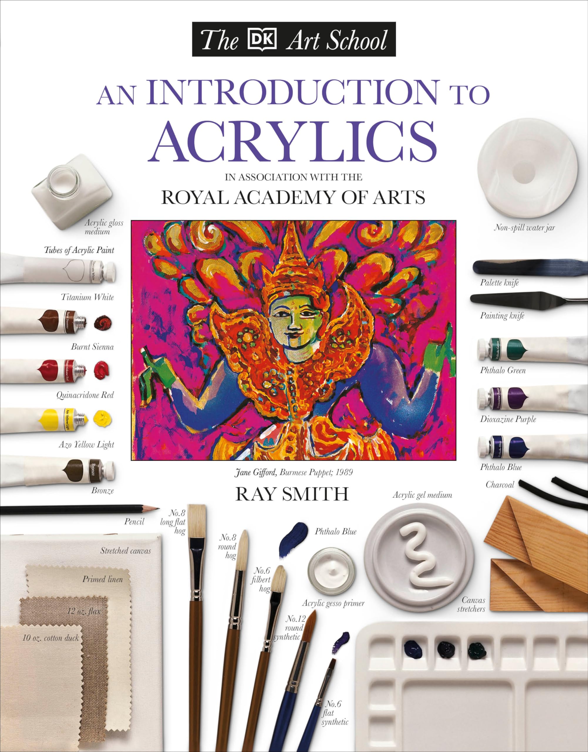 Product Image: DK Art School: An Introduction to Acrylics