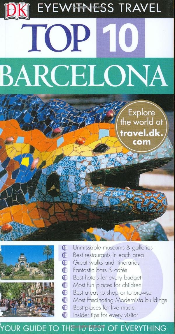 Dk Eyewitness Top 10 Barcelona (Dk Eyewitness Top 10 Travel Guides) Travel