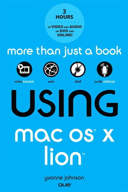 Product Image: Using Mac OS X Lion, w. DVD-ROM