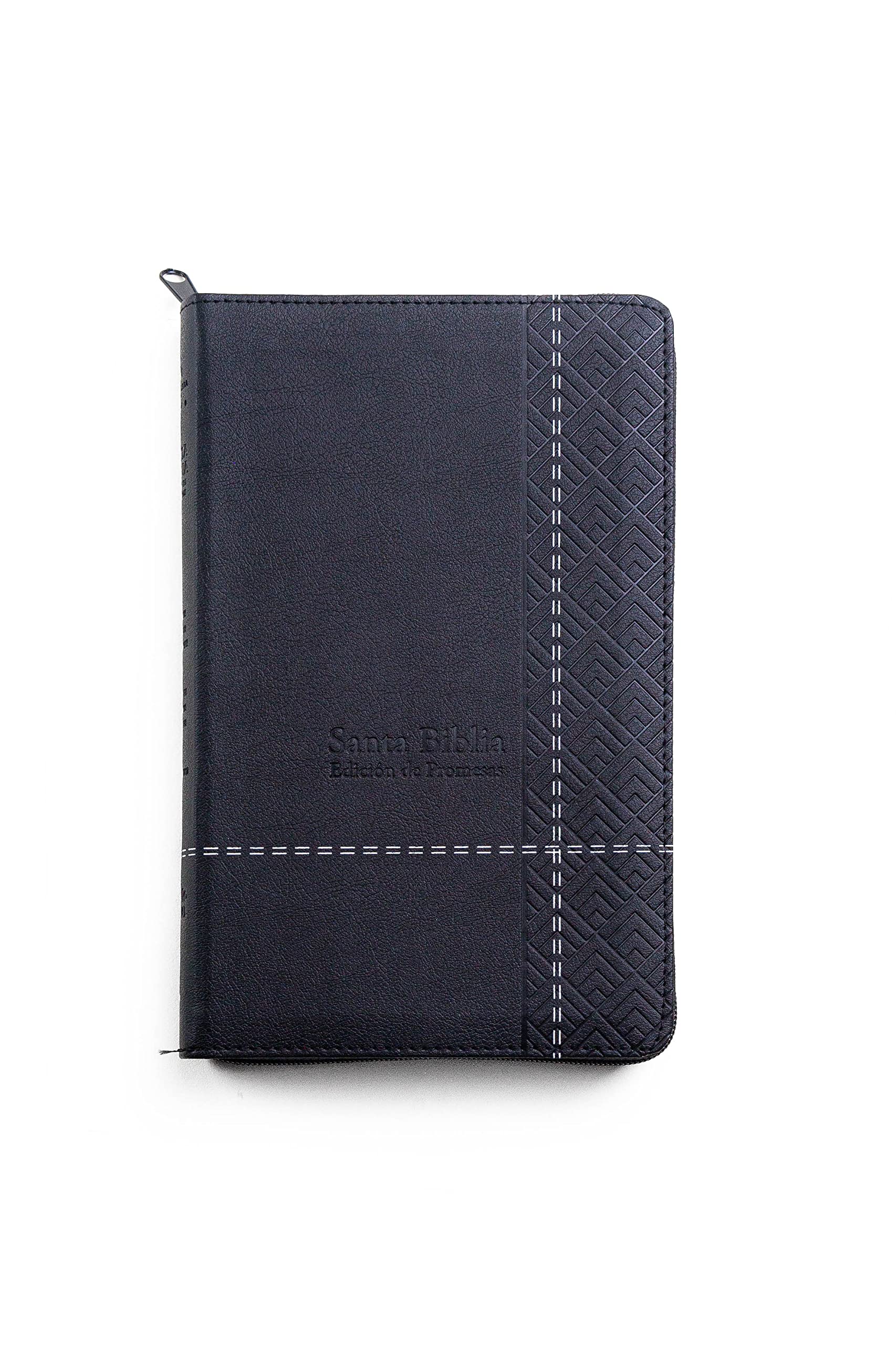 Santa Biblia/ Holy Bible: Santa Biblia de Promesas Reina Valera 1960 Tamaño Manual, Negra, Cierre/ Holy Bible of Promises RVR 1960 Pocket Size, Black, Zipper Religion & Esotericism