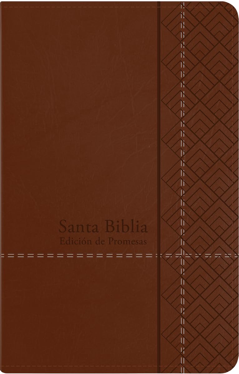 Santa Biblia de Promesas Rvr 1960 Letra Grande Tamaño Manual Piel Especial Con Cierre Color Café Spanish Edition Religion & Esotericism