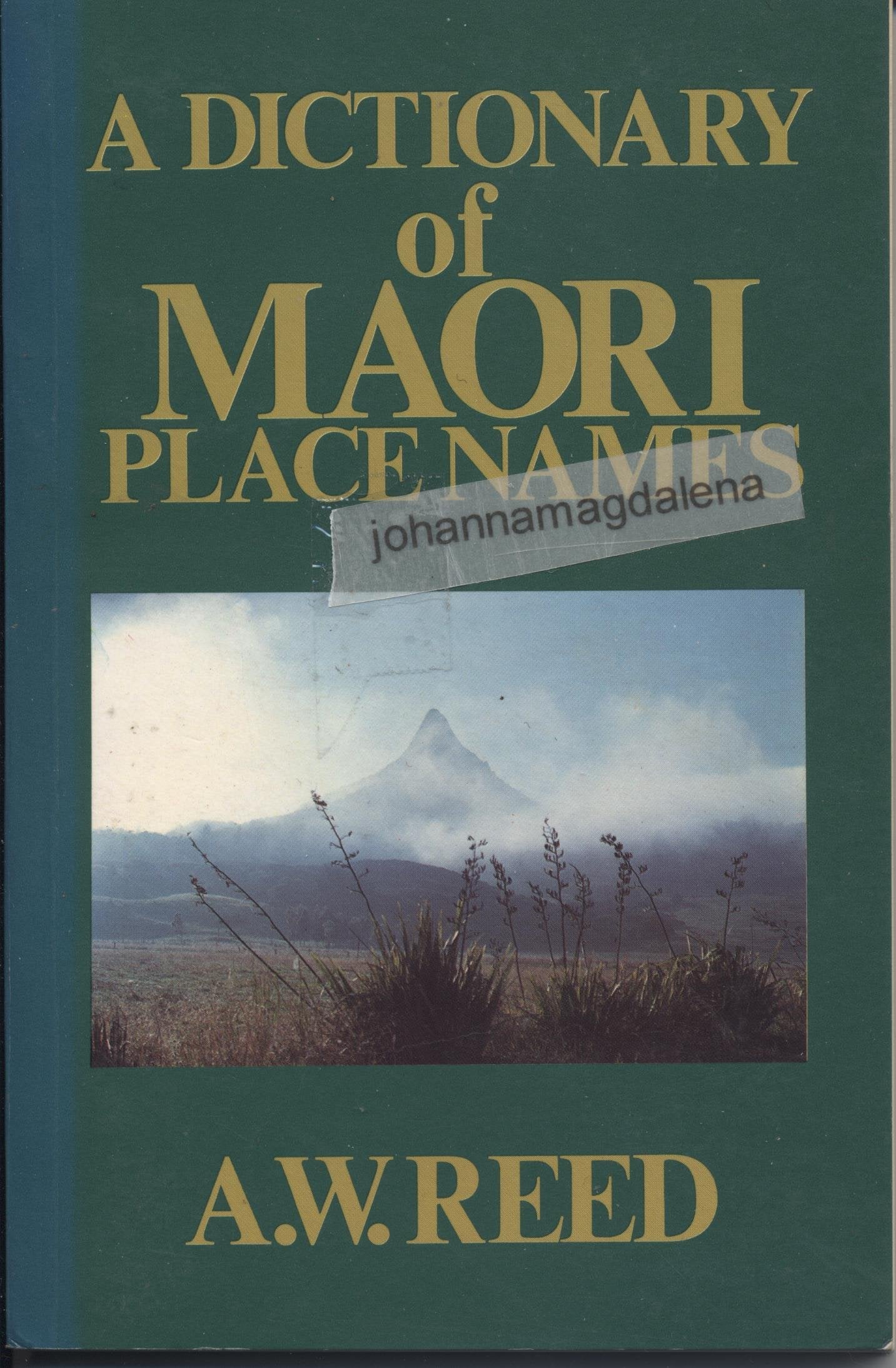 Reed Dictionary of Maori Place Names Books