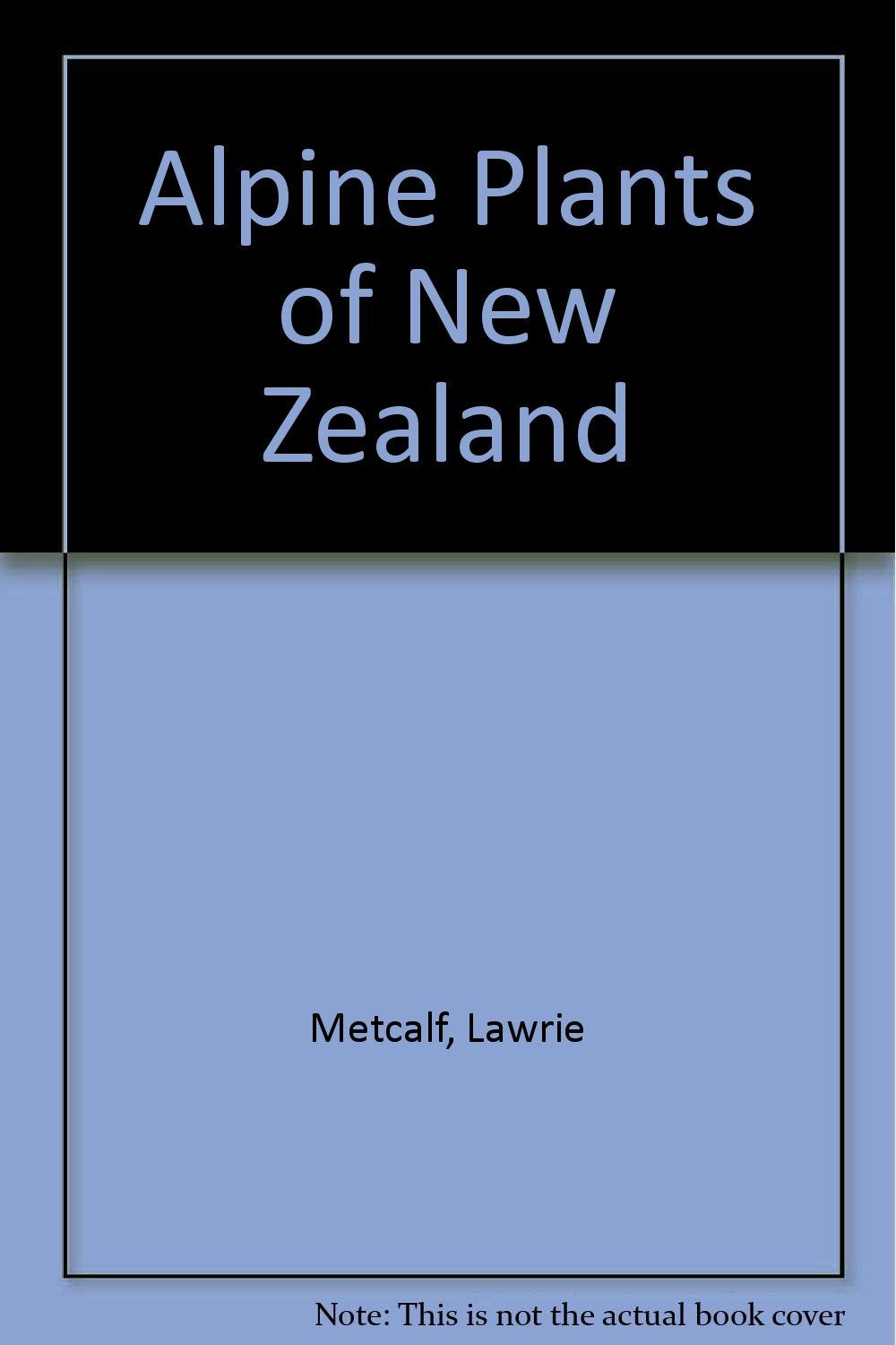 Alpine Plants of New Zealand Mathematics
