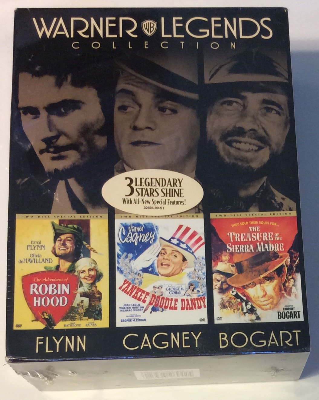 Warner Legends Collection (The Adventures of Robin Hood / Yankee Doodle Dandy / The Treasure of the Sierra Madre / Here's Looking at You, Warner Bros.) - Two-Disc Special Edition Music