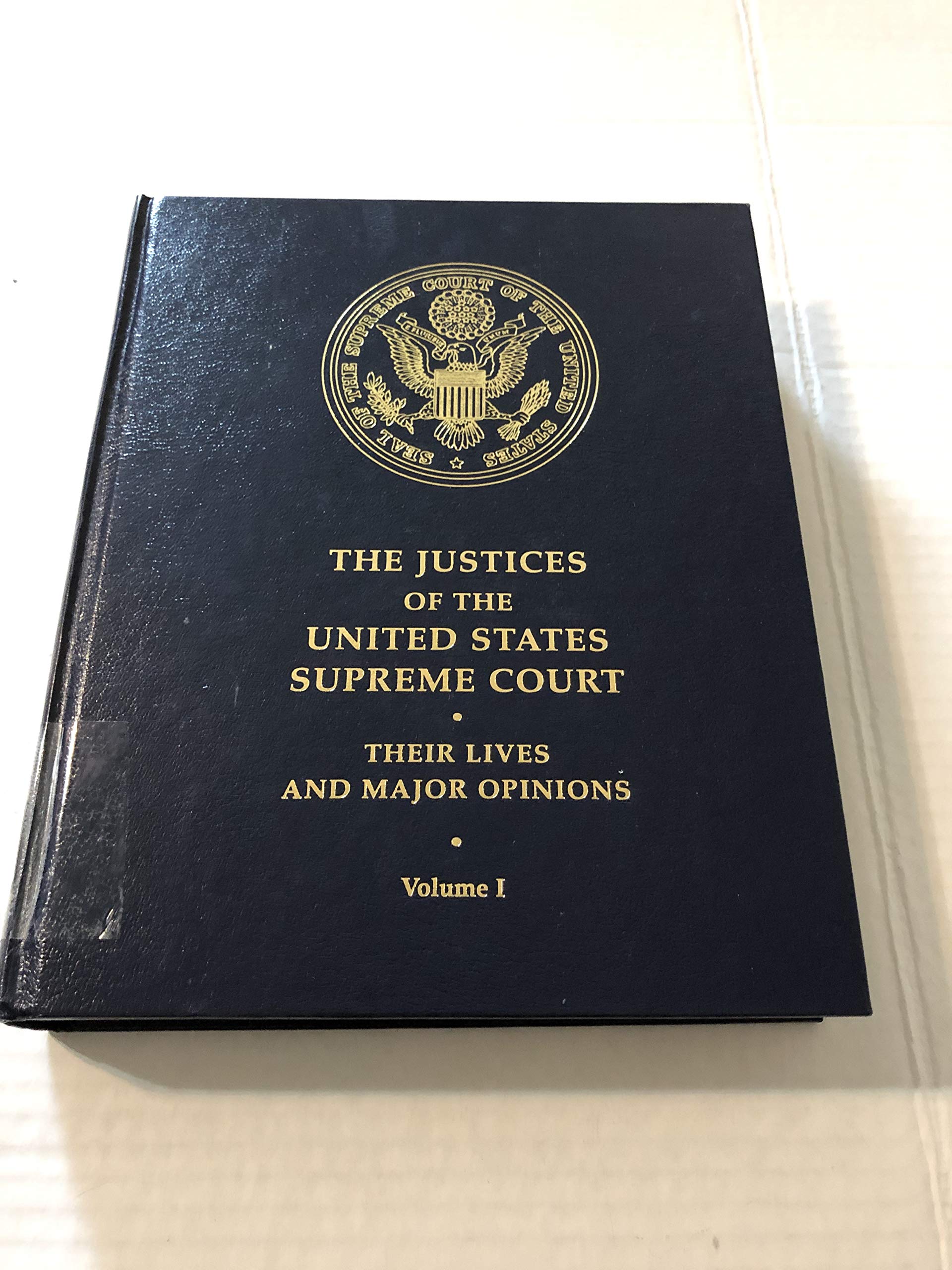 The Justices of the United States Supreme Court: Their Lives and Major Opinions Law
