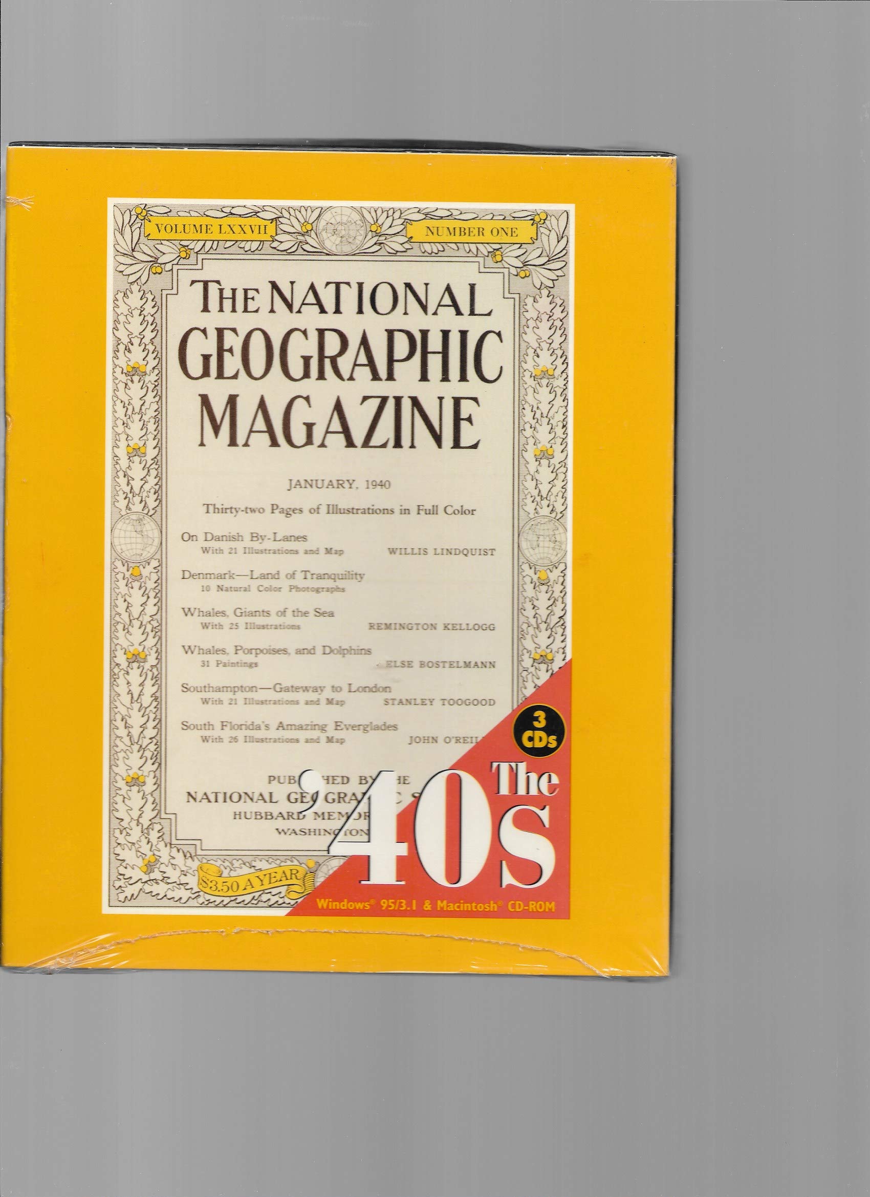 National Geographic The 40's (The National Geographic Magazine) Books