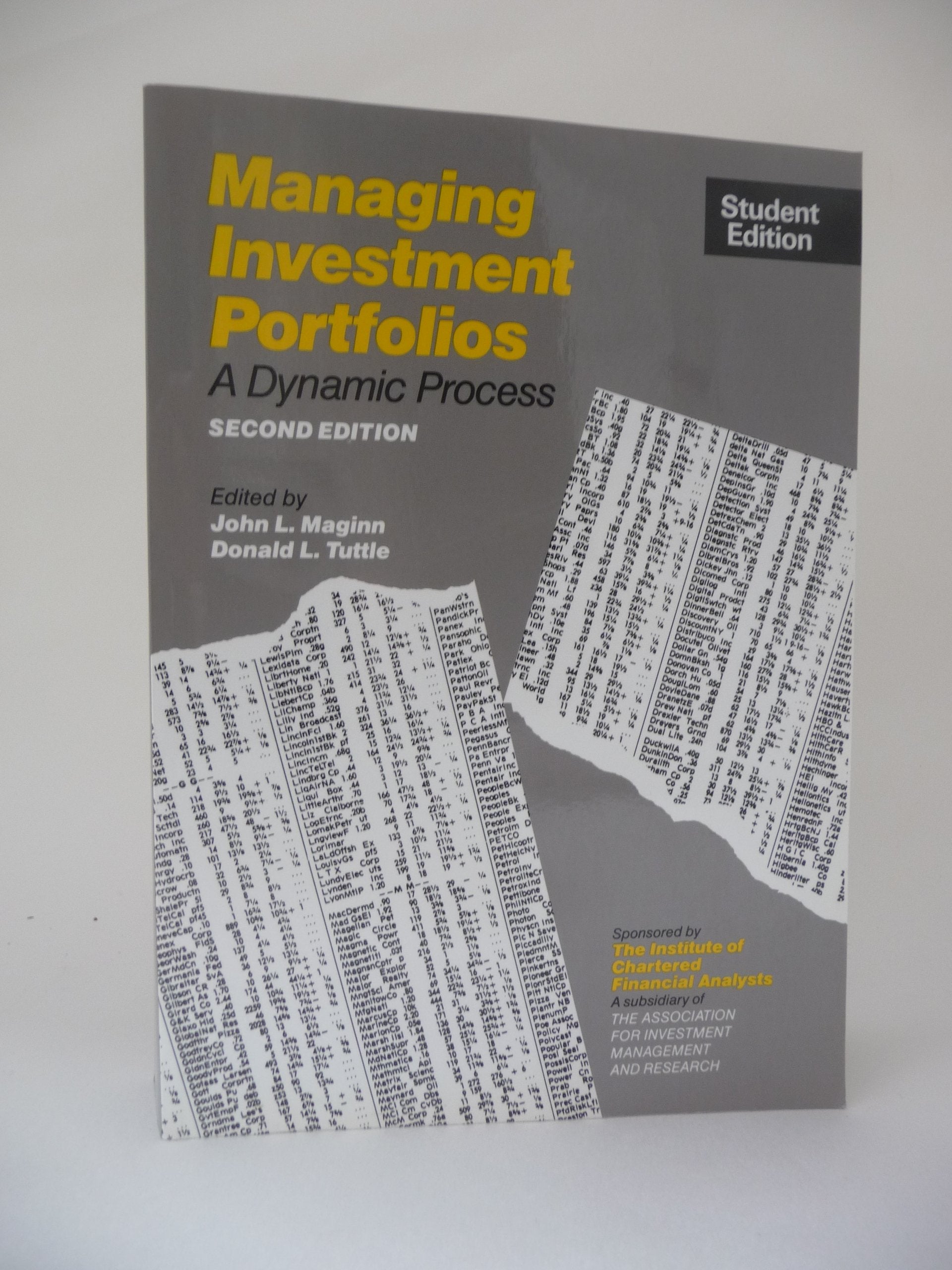 Managing Investment Portfolios: A Dynamic Process book