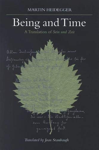 Being and Time: A Translation of Sein und Zeit (SUNY Series in Contemporary Continental Philosophy) (Suny Series in Chinese Philosophy & Culture) Philosophy