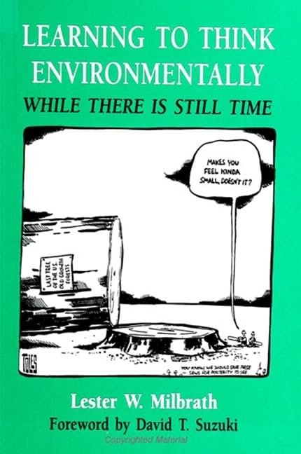 Product Image: Learning to Think Environmentally: While There Is Still Time