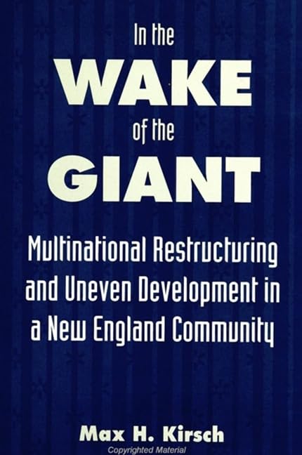 In the Wake of the Giant: Multinational Restructuring and Uneven Development in a New England Community (S U N Y SERIES IN THE ANTHROPOLGY OF WORK) Social Sciences