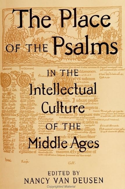 The Place of the Psalms in the Intellectual Culture of the Middle Ages (Suny Series in Medieval Studies) Philosophy