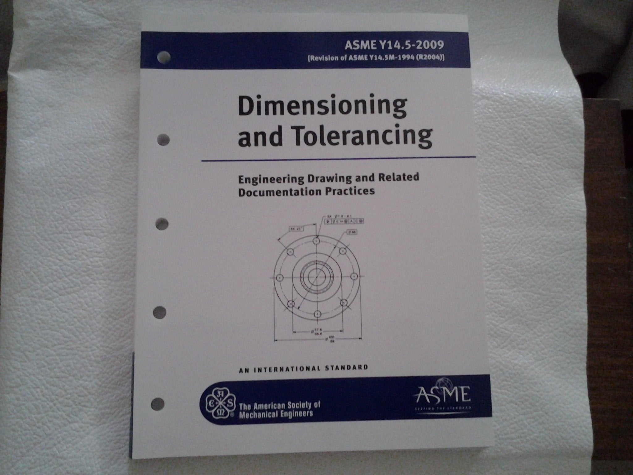 Asme Y14.5-2009 Dimensioning and Tolerancing: Engineering Drawing and Related Documentation Practices Business & Technology