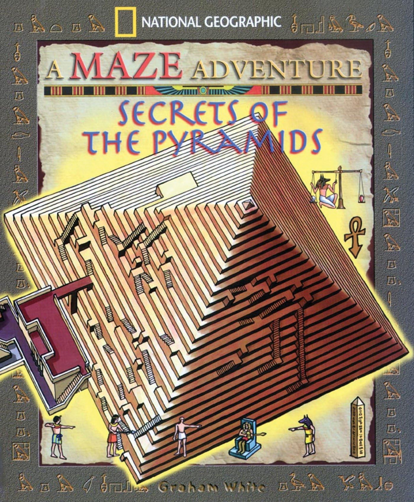 Secrets Of The Pyramids: National Geographic Maze Adventures book