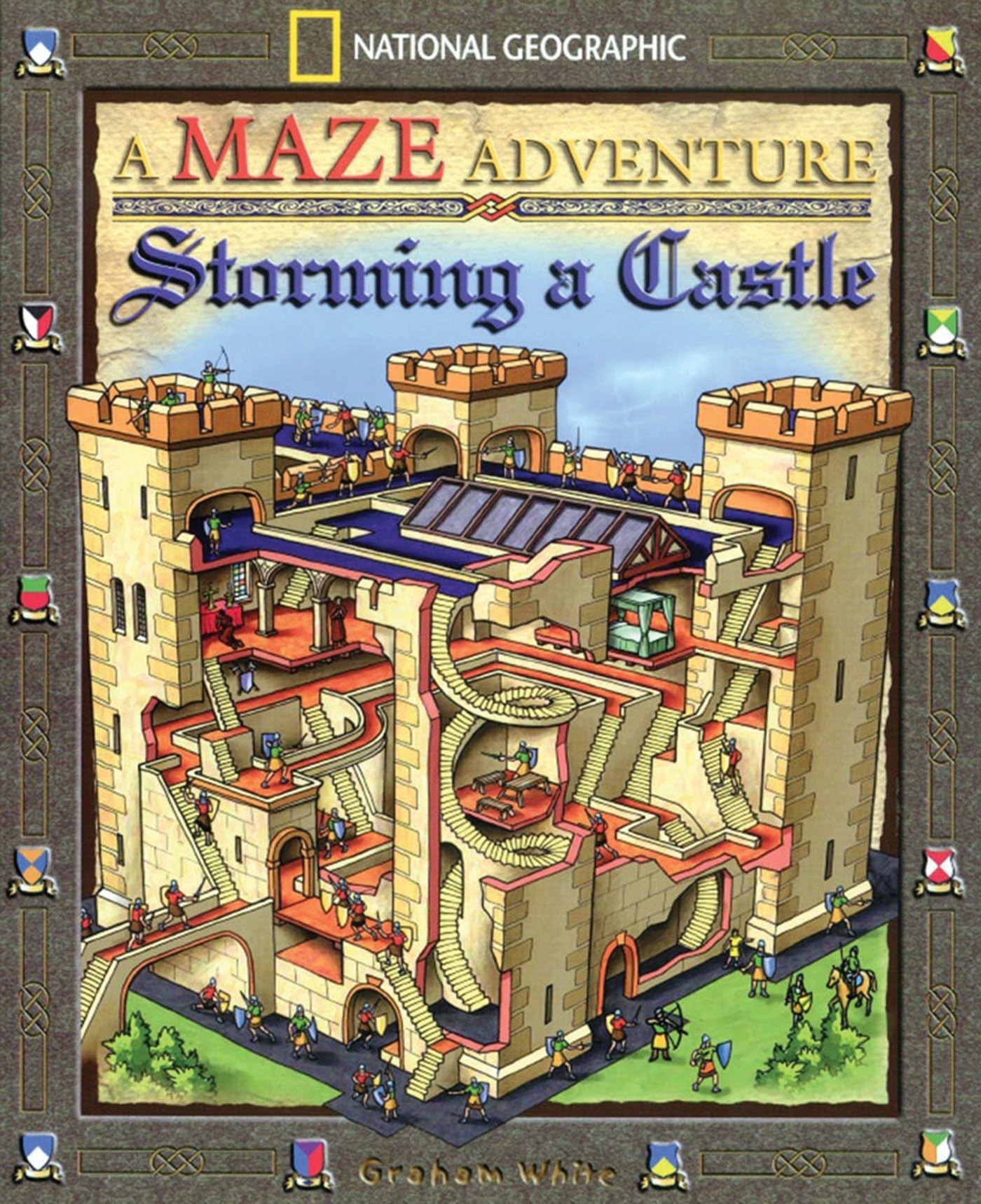 Storming A Castle: National Geographic Maze Adventures book