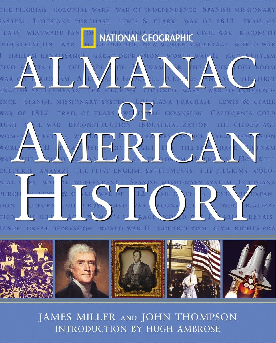 National Geographic Almanac of American History Reference Books