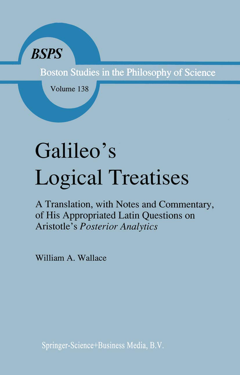 Galileo's Logical Treatises Philosophy
