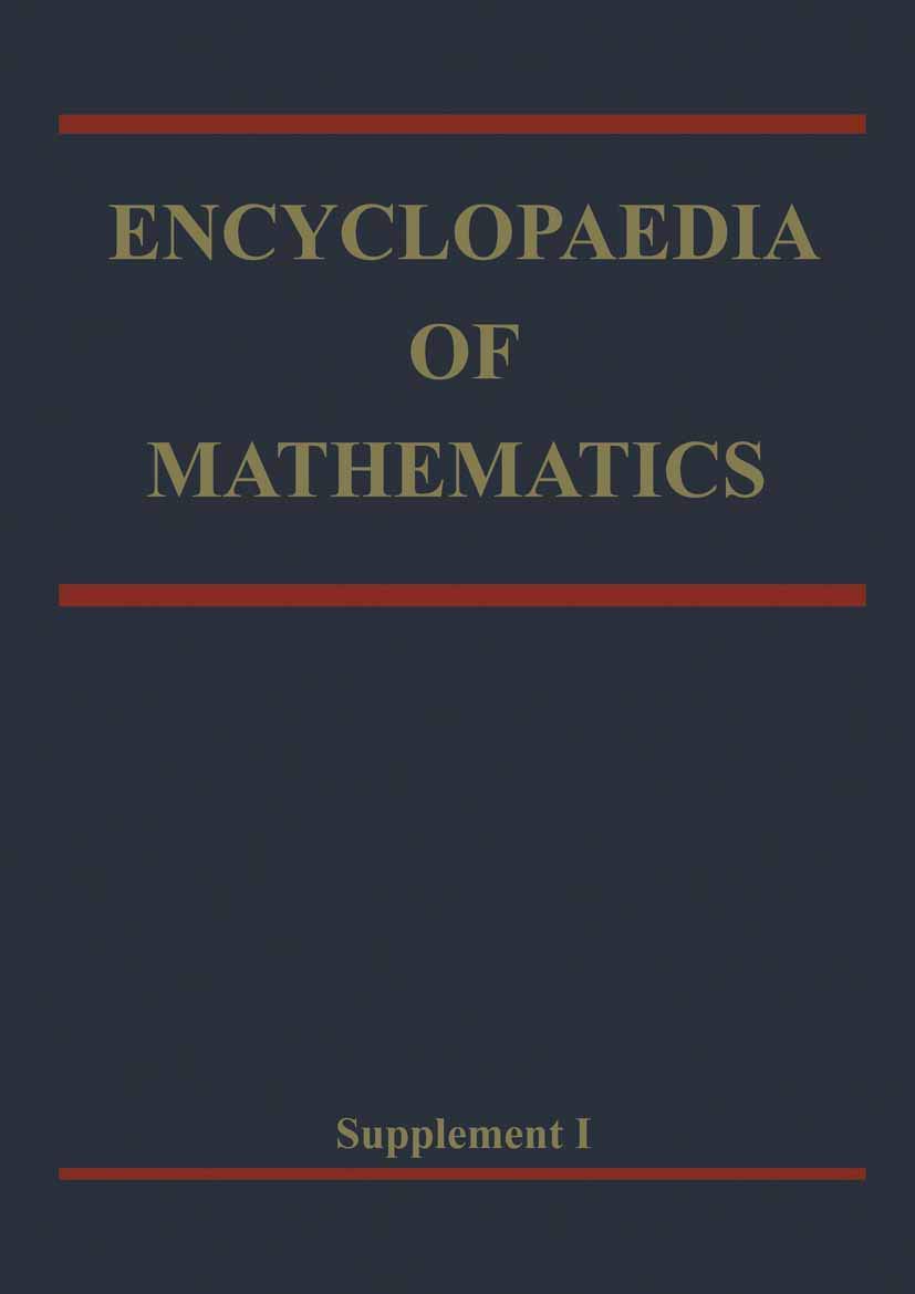 Encyclopaedia of Mathematics, Supplement I book