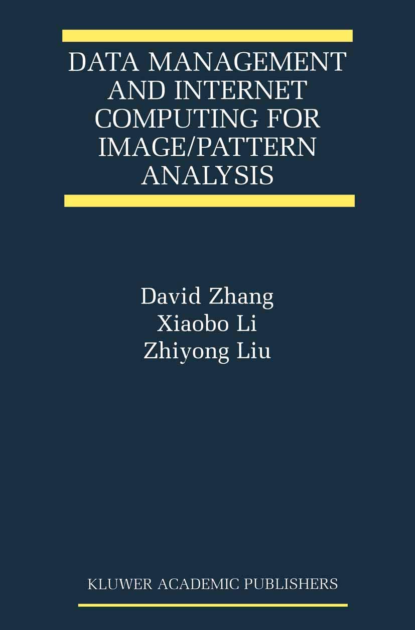 Data Management and Internet Computing for Image/Pattern Analysis Medicine