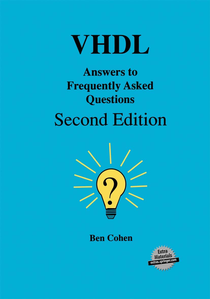 VHDL Answers to Frequently Asked Questions Computer Science