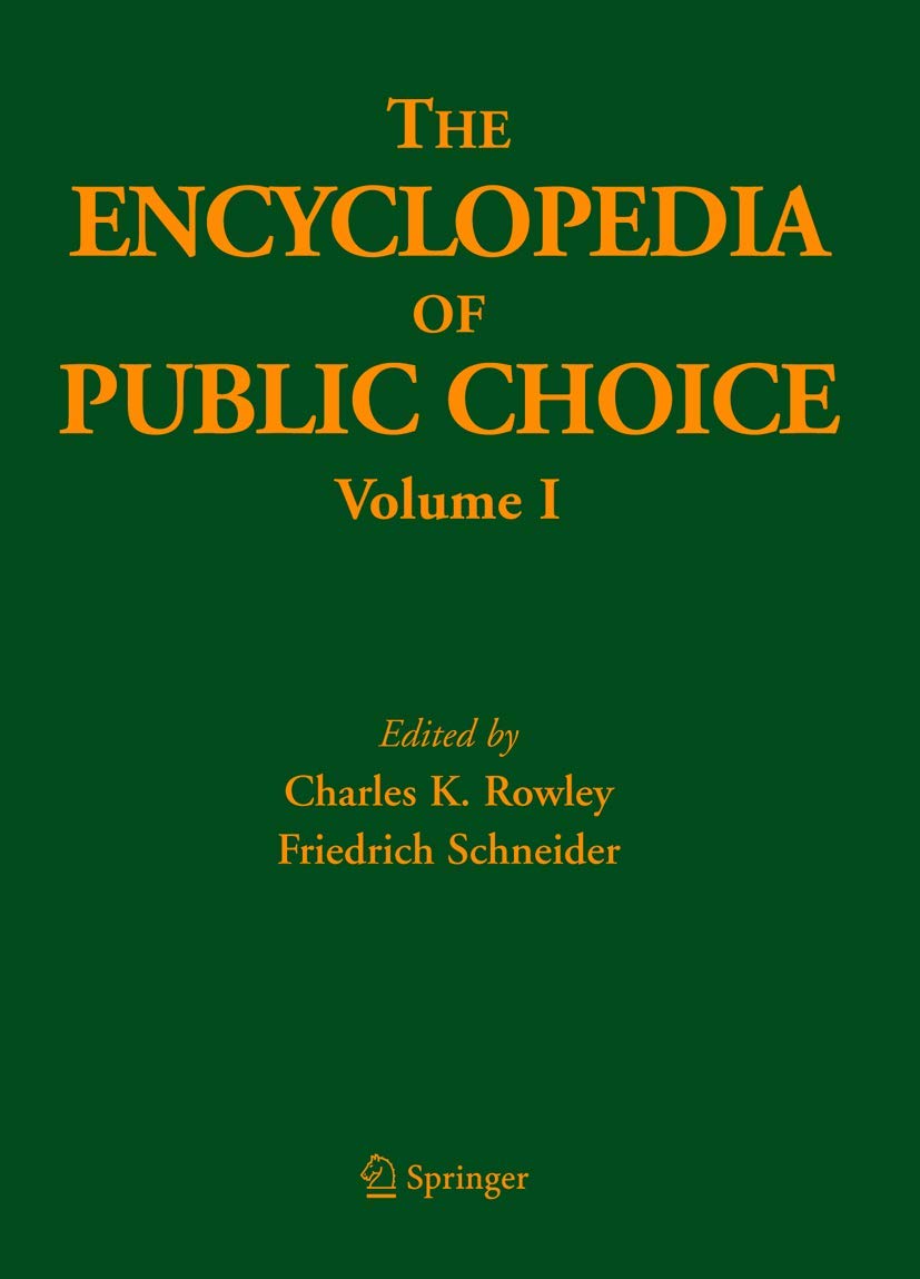 The Encyclopedia of Public Choice book